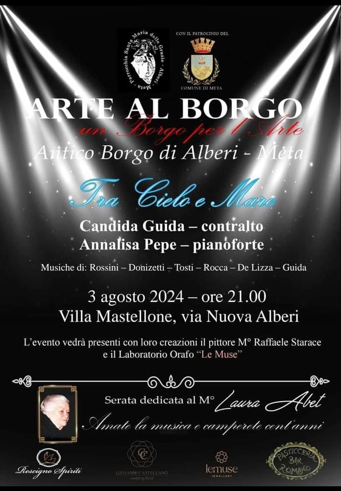 Eventi Estate 2024 Meta: Arte al Borgo