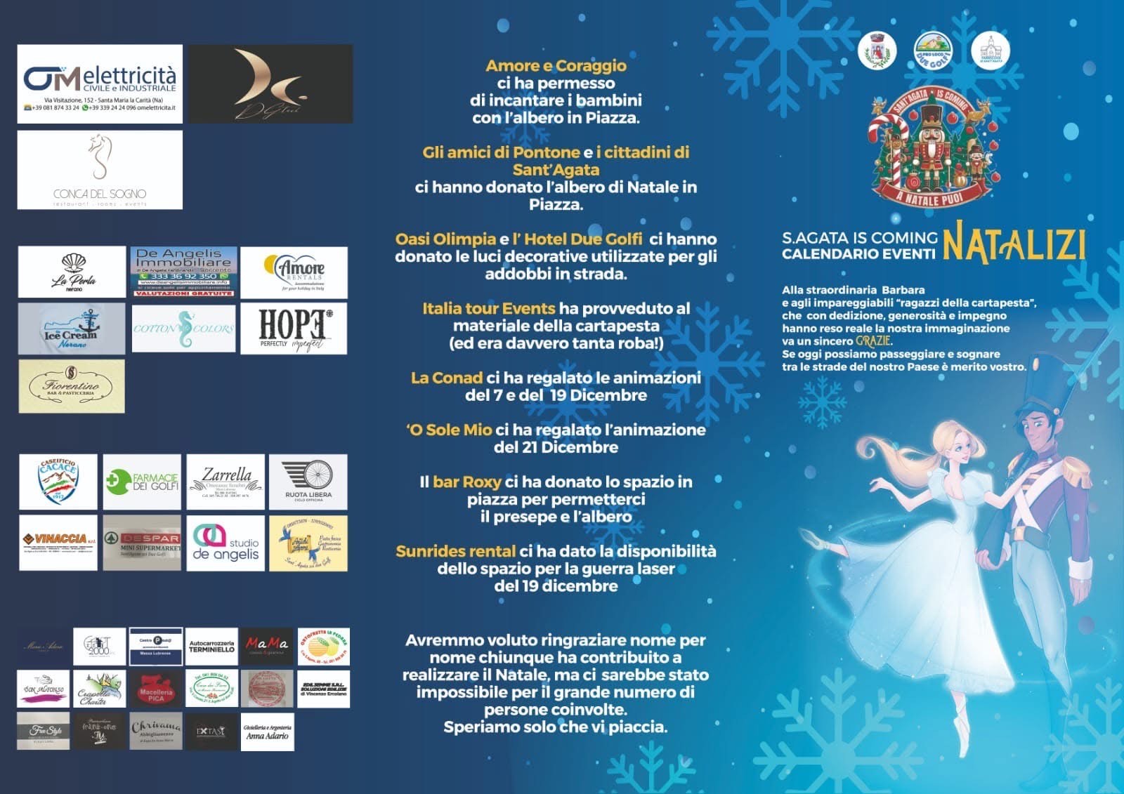Sant’Agata Is Coming 2024 – Programma eventi di Natale