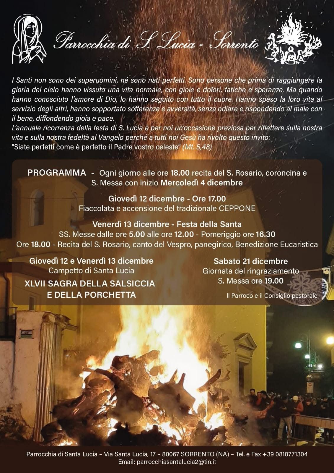 A Sorrento Ceppone di Santa Lucia 2024