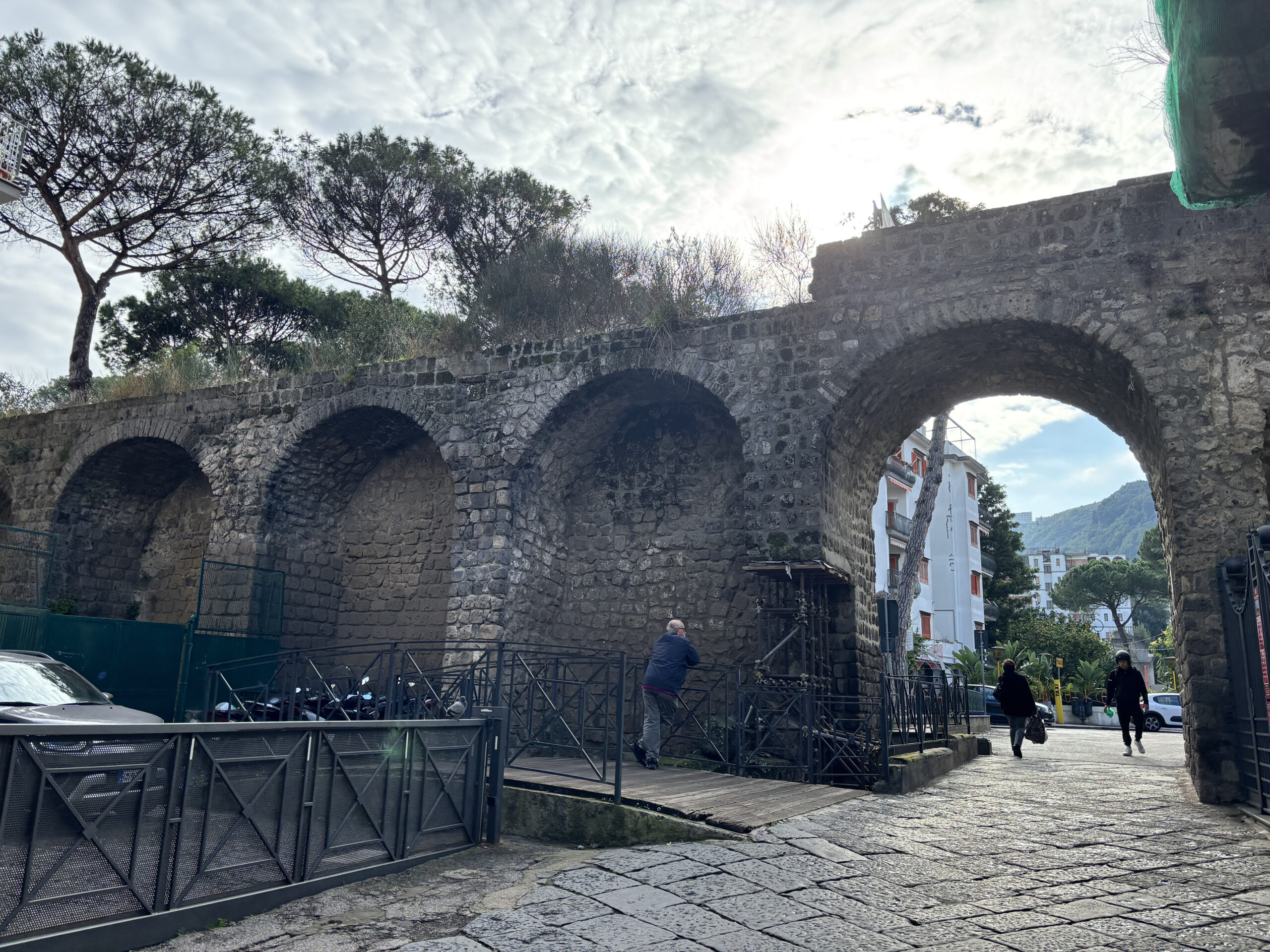 Parsano Bastion restoration Ancient City Walls Sorrento Emma Ritter MyPovSorrento about Sorrento 2024