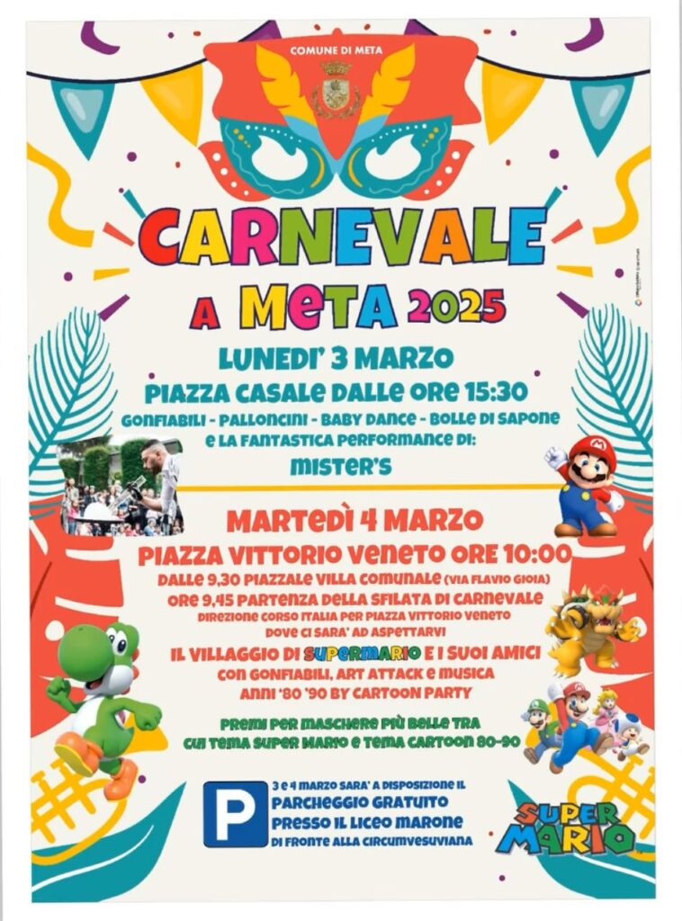 Programma Carnevale 2025 Meta
