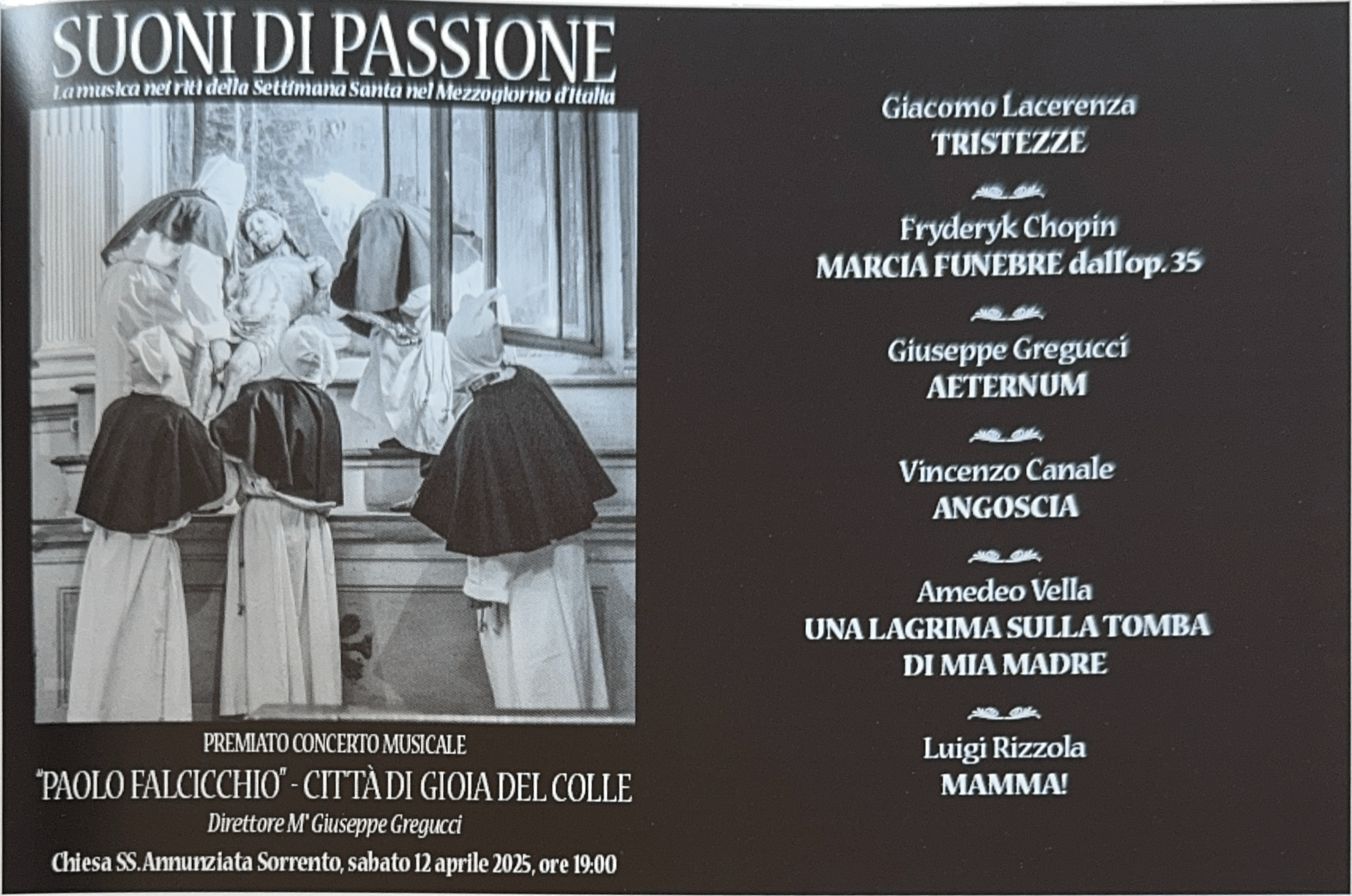 a Sorrento il concerto “Suoni di Passione”