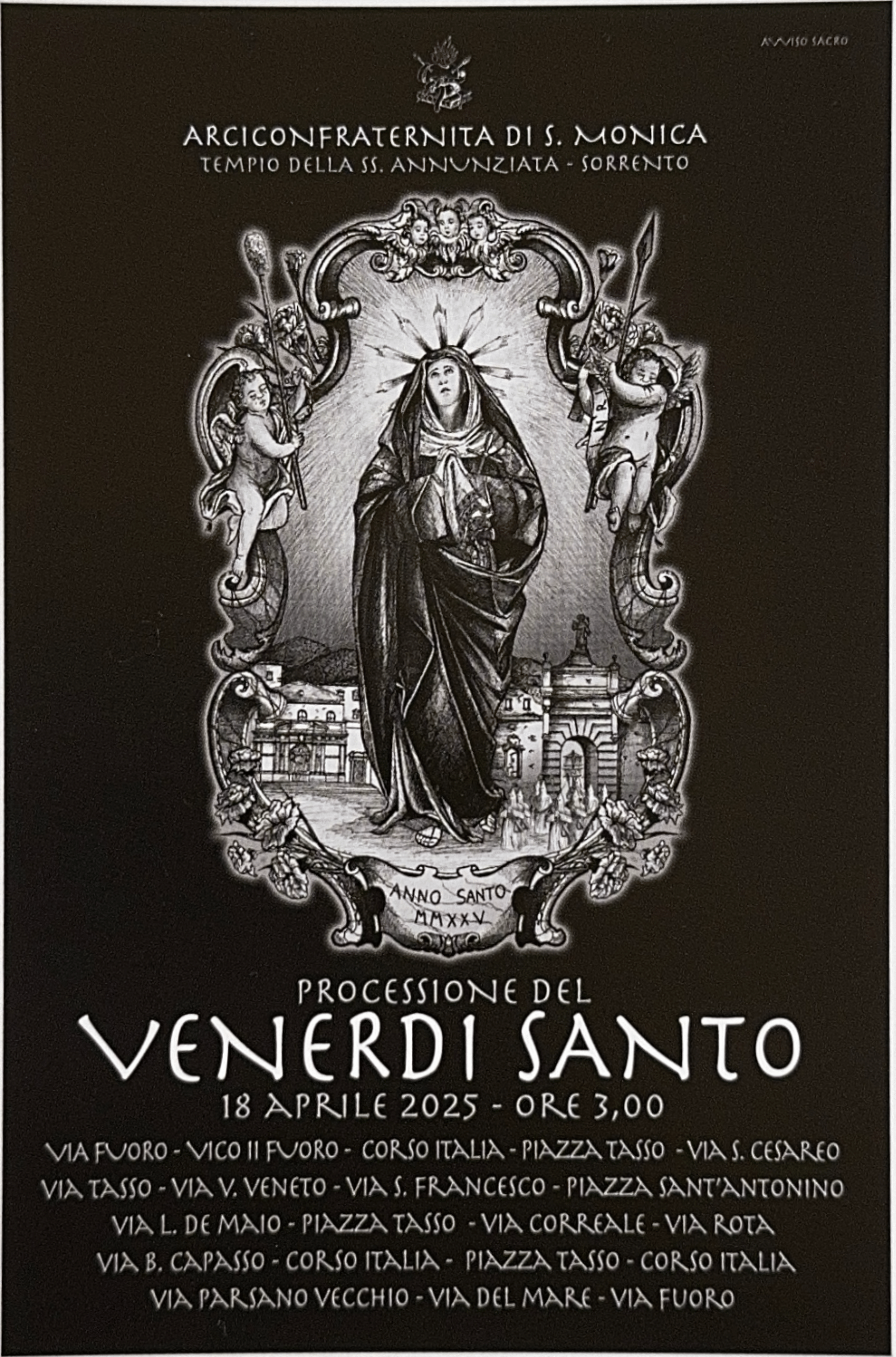 Settimana Santa 2025 Sorrento – La Processione Bianca