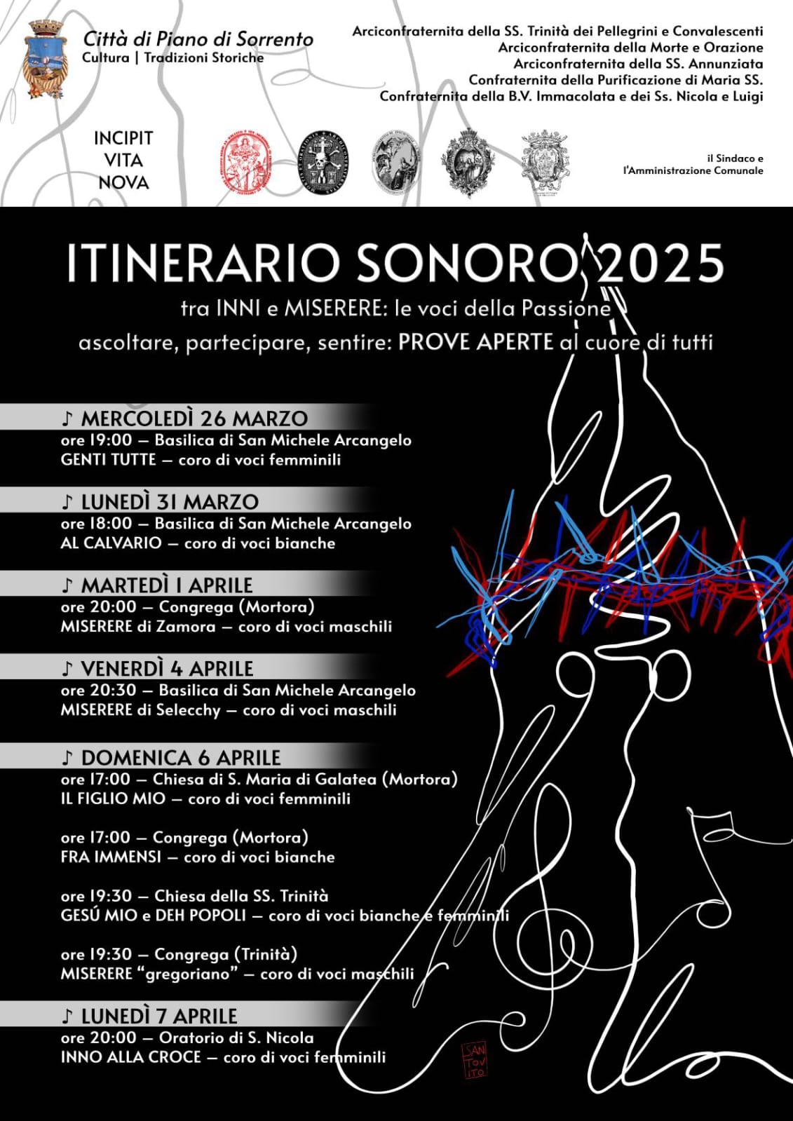 A Piano di Sorrento “Itinerario Sonoro 2025”
