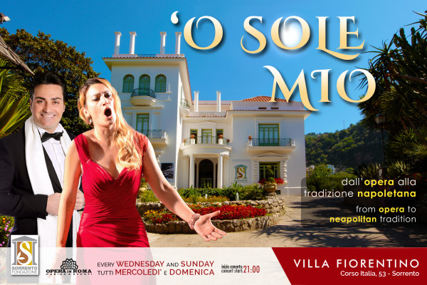 O’ Sole Mio: Neapolitan Songs and Opera Arias in Villa Fiorentino, Sorrento