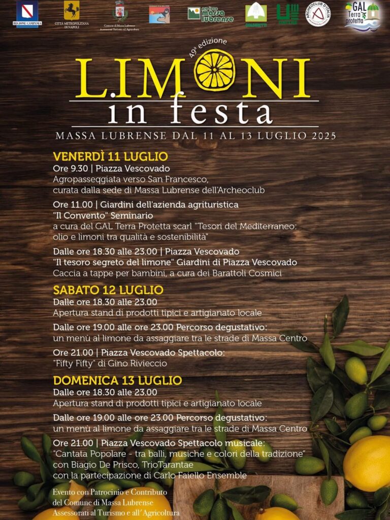 Sagra del Limone 2025 Massa Lubrense