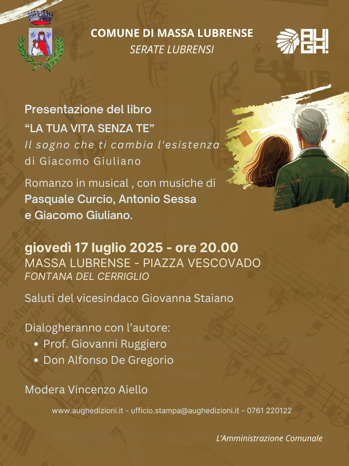 Presentazione libro: La tua vita senza te di Giacomo Giuliano a Massa Lubrense