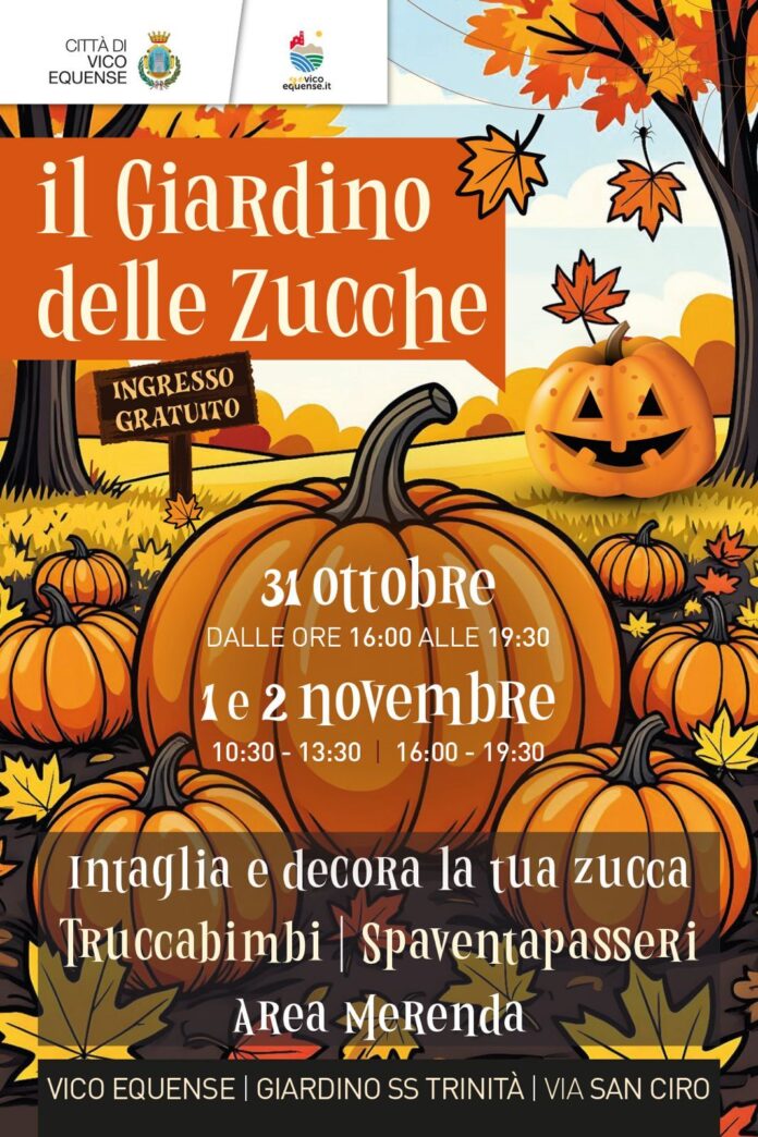 Il Giardino delle Zucche 2025 a Vico Equense