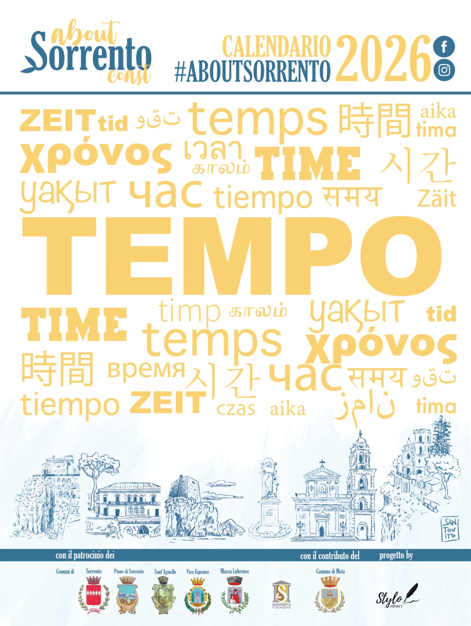 Le foto selezionate per il Calendario 2026 di About Sorrento