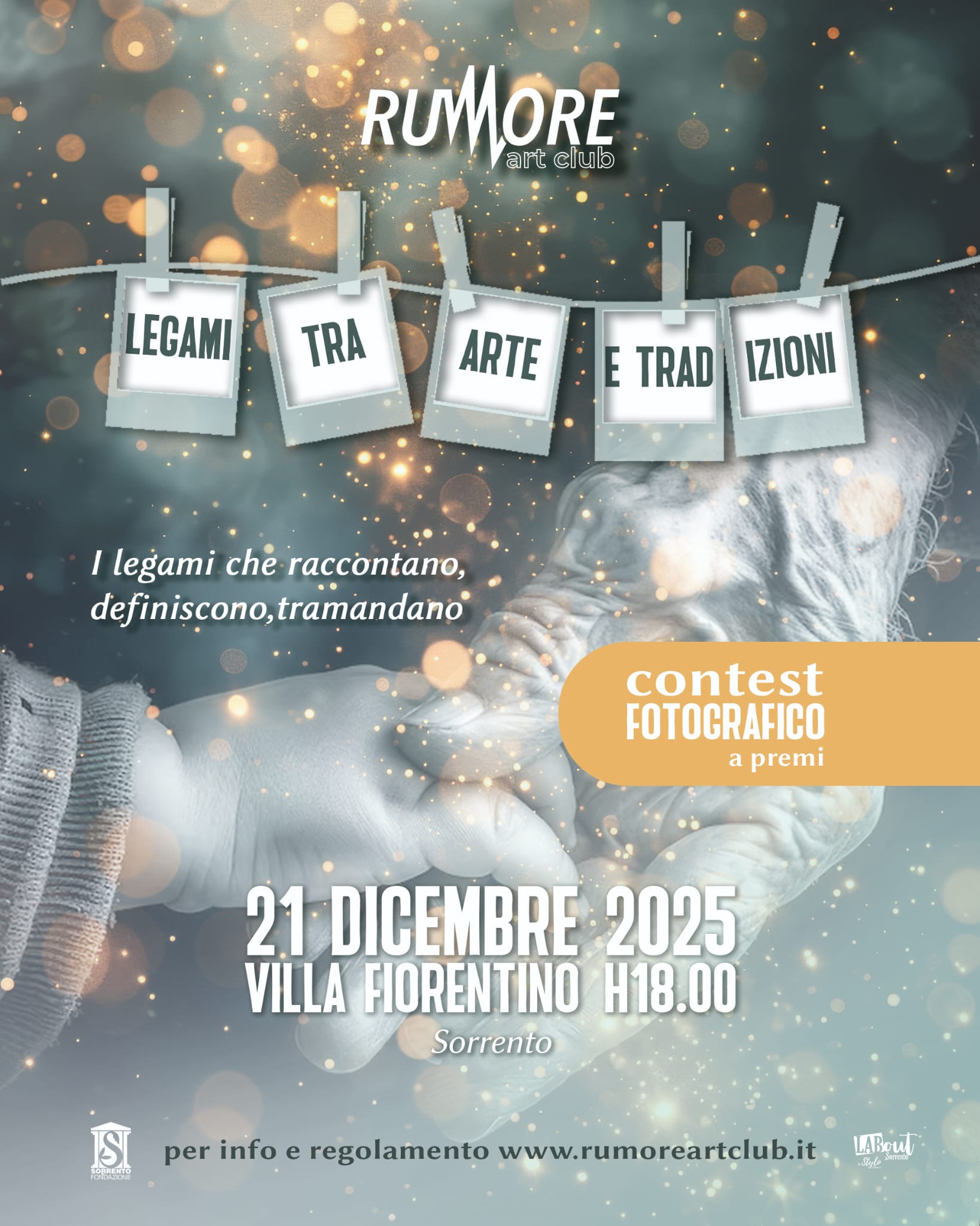 “Legami tra Arte e Tradizioni”: il contest fotografico in Villa Fiorentino a Sorrento
