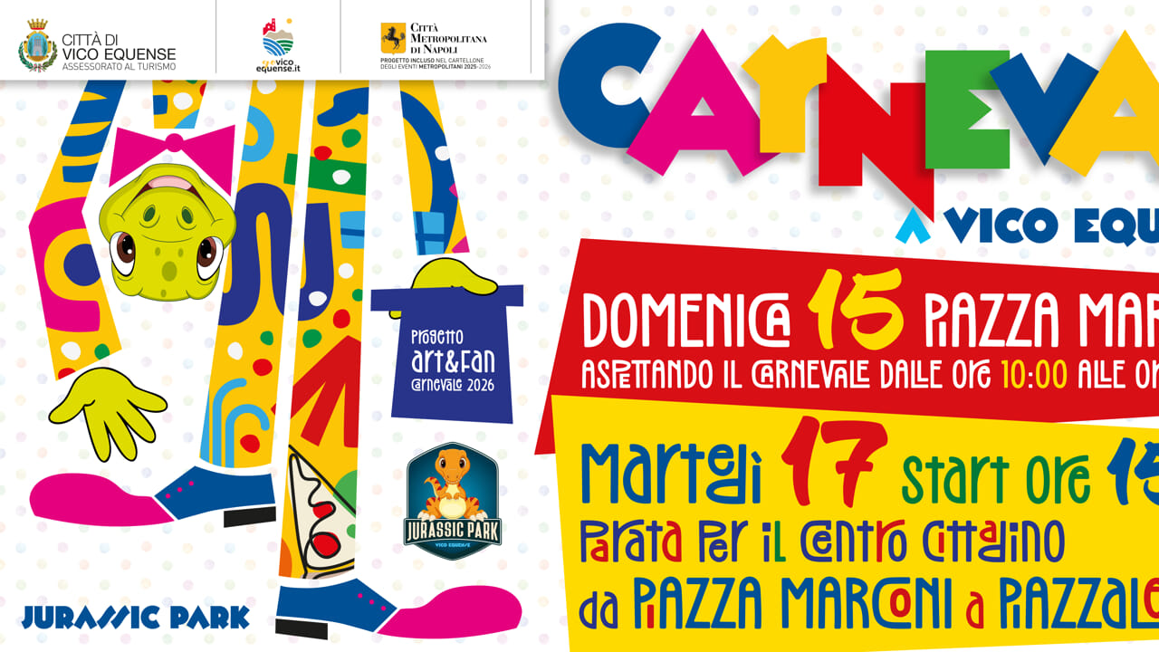 Carnevale di Vico Equense 2026: date e programma