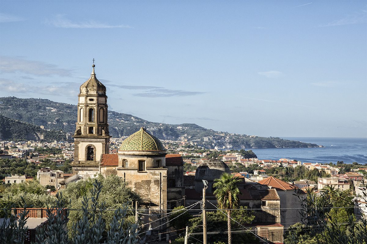 Vista panoramica Cupola della Basilica S.Maria del Lauro